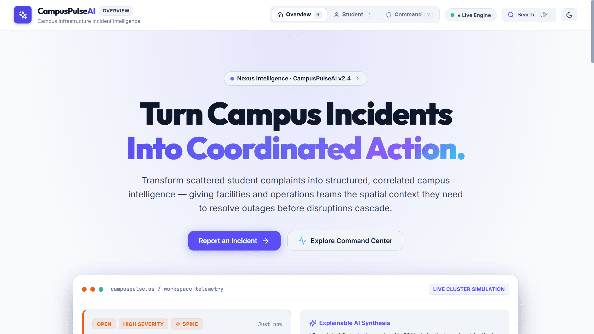 CampusPulse AI